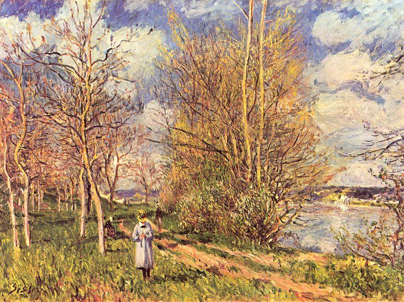Alfred Sisley Sisley Alfred oil painting picture